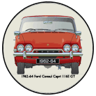 Ford Consul Capri 116E 1500GT 1962-64 Coaster 6